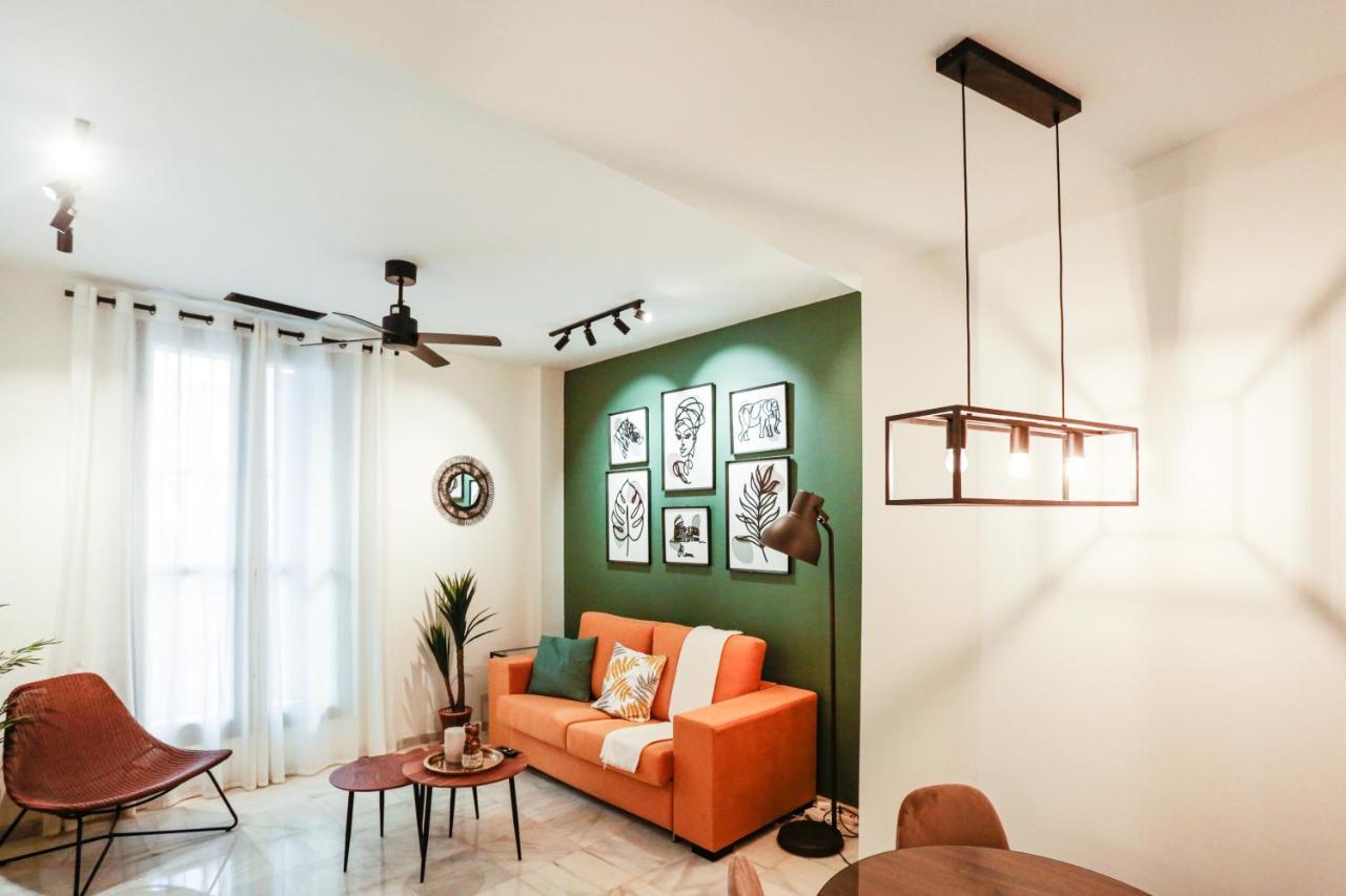 Monkeys Apartments Cervantes Sevilla Eksteriør bilde