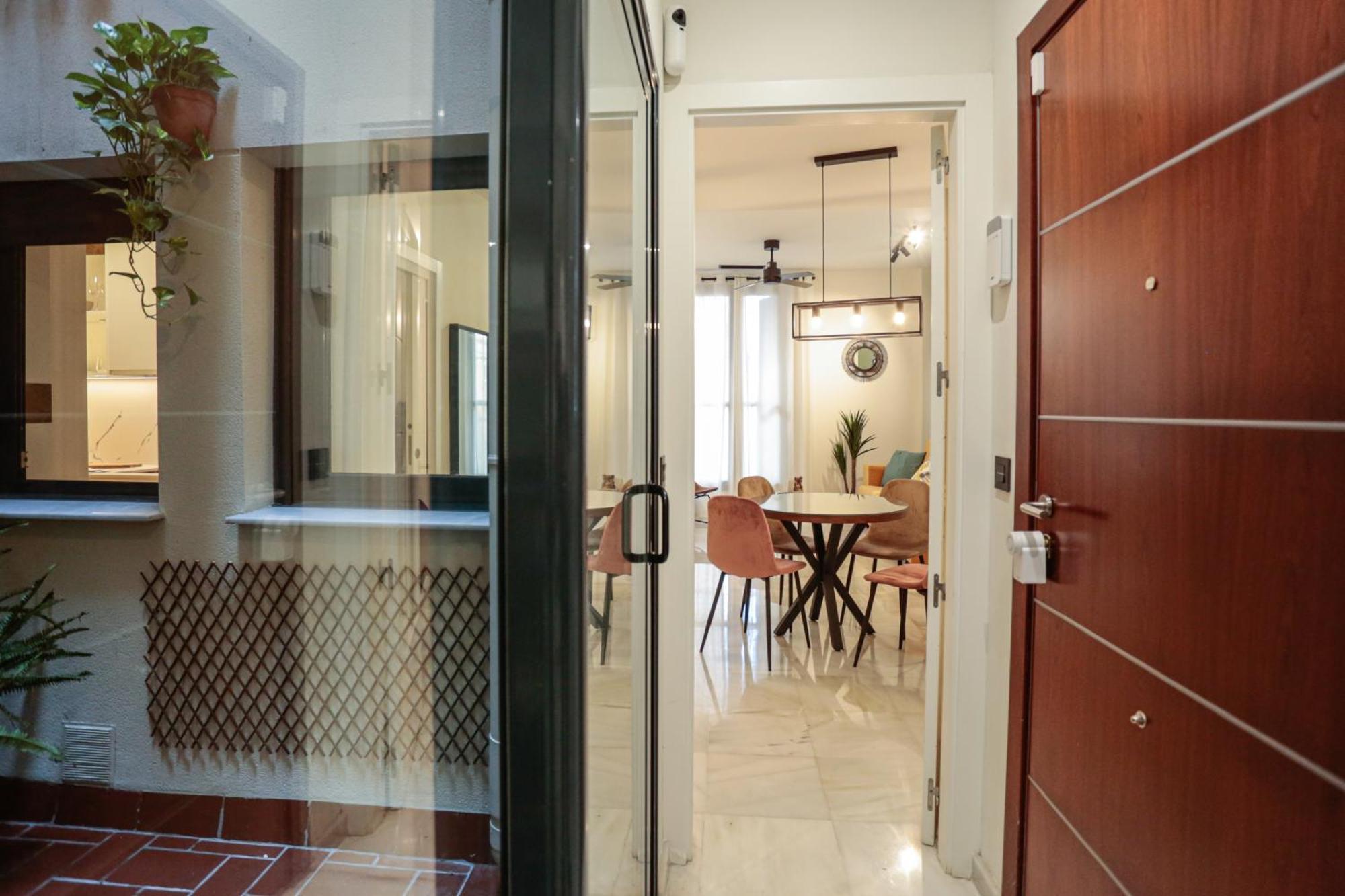 Monkeys Apartments Cervantes Sevilla Eksteriør bilde